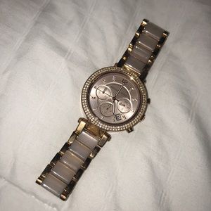 Michael Kors rose gold watch